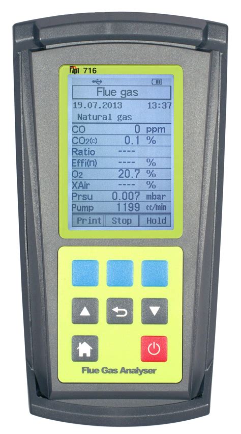 flue gas analyser for oil boiler|flue gas analyser with printer.